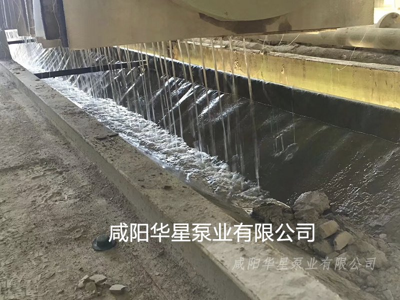 華星泵業(yè)礦山開采尾礦處理案例現場
